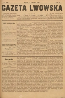 Gazeta Lwowska. 1907, nr 287