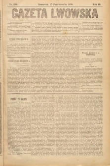Gazeta Lwowska. 1895, nr 239