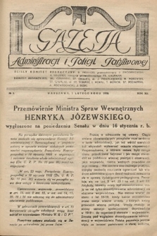 Gazeta Administracji i Policji Państwowej. 1930, nr 3