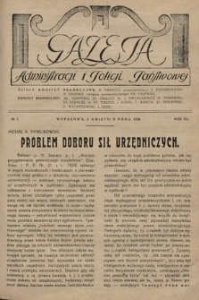 Gazeta Administracji i Policji Państwowej. 1930, nr 7