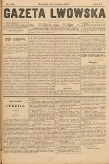 Gazeta Lwowska. 1907, nr 295