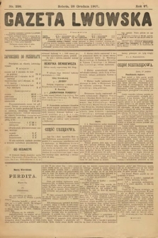 Gazeta Lwowska. 1907, nr 298