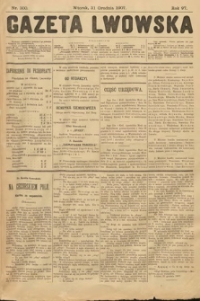 Gazeta Lwowska. 1907, nr 300