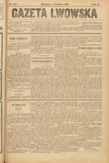 Gazeta Lwowska. 1895, nr 277