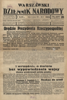 Warszawski Dziennik Narodowy. 1939, nr 242 B