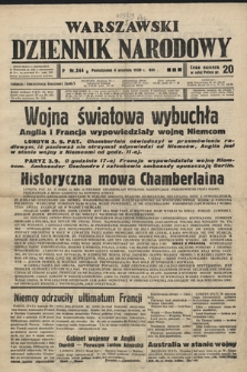 Warszawski Dziennik Narodowy. 1939, nr 244 B