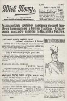 Wiek Nowy : popularny dziennik ilustrowany. 1922, nr 6178