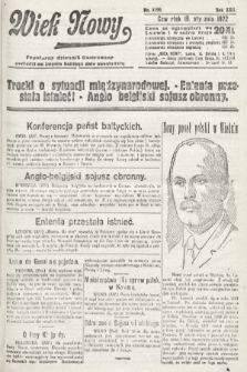 Wiek Nowy : popularny dziennik ilustrowany. 1922, nr 6190