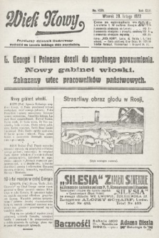 Wiek Nowy : popularny dziennik ilustrowany. 1922, nr 6223