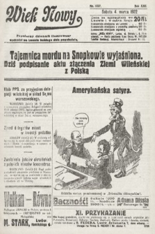 Wiek Nowy : popularny dziennik ilustrowany. 1922, nr 6227