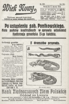 Wiek Nowy : popularny dziennik ilustrowany. 1922, nr 6228