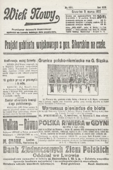 Wiek Nowy : popularny dziennik ilustrowany. 1922, nr 6231