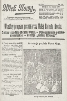 Wiek Nowy : popularny dziennik ilustrowany. 1922, nr 6234