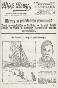 Wiek Nowy : popularny dziennik ilustrowany. 1922, nr 6238