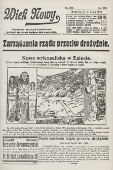 Wiek Nowy : popularny dziennik ilustrowany. 1922, nr 6243