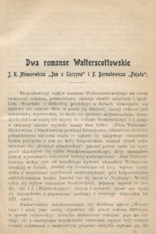 Przewodnik Naukowy i Literacki : dodatek do Gazety Lwowskiej. 1919, z. 6