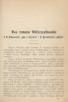 Przewodnik Naukowy i Literacki : dodatek do Gazety Lwowskiej. 1919, z. 9