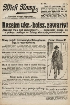 Wiek Nowy : popularny dziennik ilustrowany. 1920, nr 5828