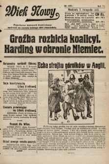Wiek Nowy : popularny dziennik ilustrowany. 1920, nr 5837