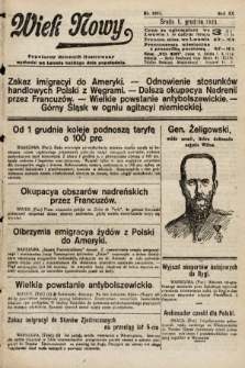 Wiek Nowy : popularny dziennik ilustrowany. 1920, nr 5857