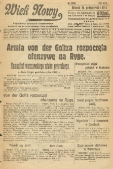 Wiek Nowy : popularny dziennik ilustrowany. 1919, nr 5518