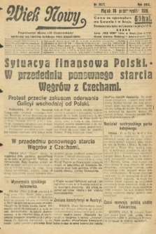 Wiek Nowy : popularny dziennik ilustrowany. 1919, nr 5527