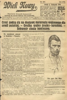 Wiek Nowy : popularny dziennik ilustrowany. 1919, nr 5537
