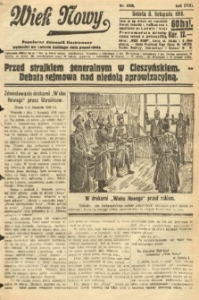 Wiek Nowy : popularny dziennik ilustrowany. 1919, nr 5540