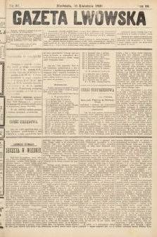 Gazeta Lwowska. 1898, nr 81