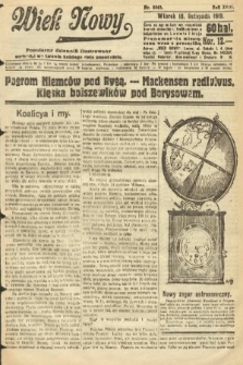 Wiek Nowy : popularny dziennik ilustrowany. 1919, nr 5548