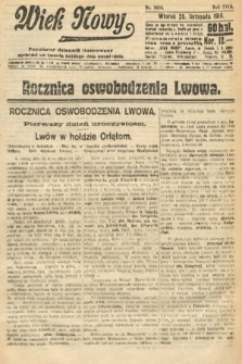 Wiek Nowy : popularny dziennik ilustrowany. 1919, nr 5554