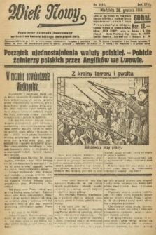 Wiek Nowy : popularny dziennik ilustrowany. 1919, nr 5580