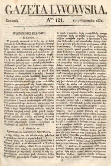 Gazeta Lwowska. 1832, nr 121