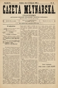 Gazeta Młynarska : czasopismo poświęcone interesom młynarstwa i handlowi zbożowemu. 1888, nr 9