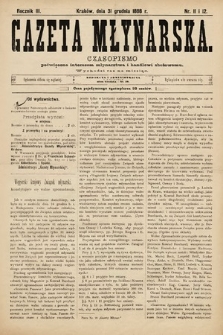 Gazeta Młynarska : czasopismo poświęcone interesom młynarstwa i handlowi zbożowemu. 1888, nr 11-12
