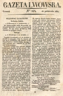 Gazeta Lwowska. 1832, nr 124