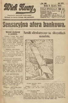 Wiek Nowy : popularny dziennik ilustrowany. 1926, nr 7360