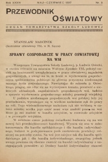Przewodnik Oświatowy : organ Towarzystwa Szkoły Ludowej. 1937, nr 3