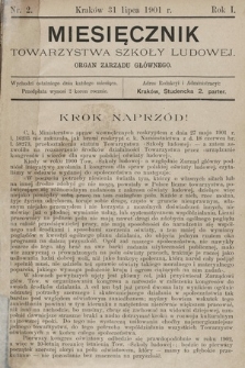 Miesięcznik Towarzystwa Szkoły Ludowej : organ Zarządu Głównego. 1901, nr 2