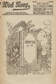 Wiek Nowy : popularny dziennik ilustrowany. 1922, nr 6268