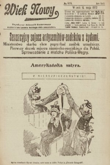 Wiek Nowy : popularny dziennik ilustrowany. 1922, nr 6278