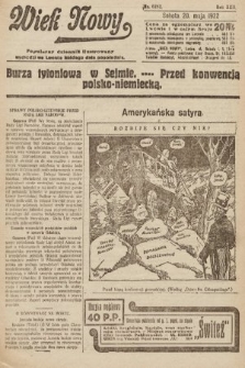 Wiek Nowy : popularny dziennik ilustrowany. 1922, nr 6282