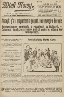 Wiek Nowy : popularny dziennik ilustrowany. 1922, nr 6285