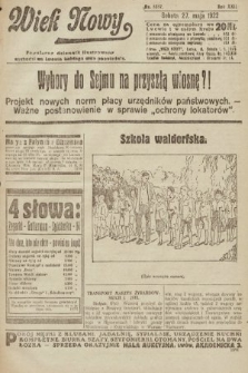 Wiek Nowy : popularny dziennik ilustrowany. 1922, nr 6287