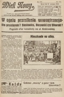 Wiek Nowy : popularny dziennik ilustrowany. 1922, nr 6296