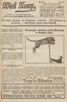 Wiek Nowy : popularny dziennik ilustrowany. 1922, nr 6298