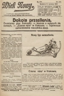 Wiek Nowy : popularny dziennik ilustrowany. 1922, nr 6299