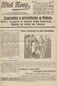 Wiek Nowy : popularny dziennik ilustrowany. 1922, nr 6302