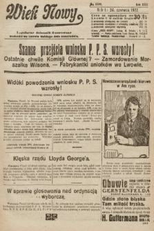 Wiek Nowy : popularny dziennik ilustrowany. 1922, nr 6309