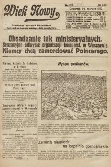 Wiek Nowy : popularny dziennik ilustrowany. 1922, nr 6313